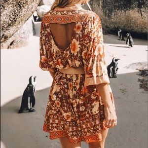 Spell & the Gypsy Amethyst Keyhole Dress